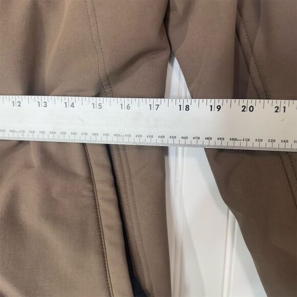 Carhartt Women’s Soft Shell Jacket M Brown Zip Up Workwear Outdoor WJ176 SBN - Picture 3 of 8